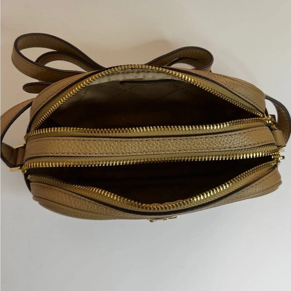 Michael Kors Tan Crossbody Bag with Adjustable Strap
